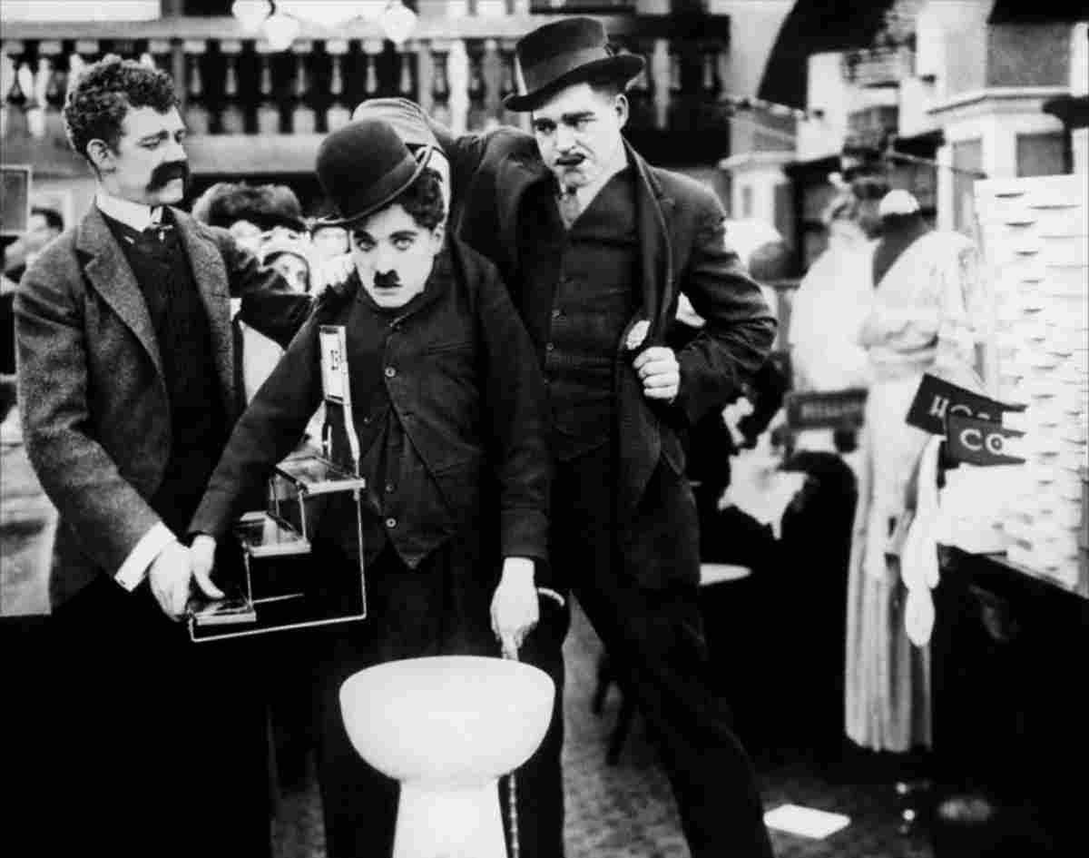 Chaplin Charlie Pawnshop The 1 film star poster A4 Photo Print