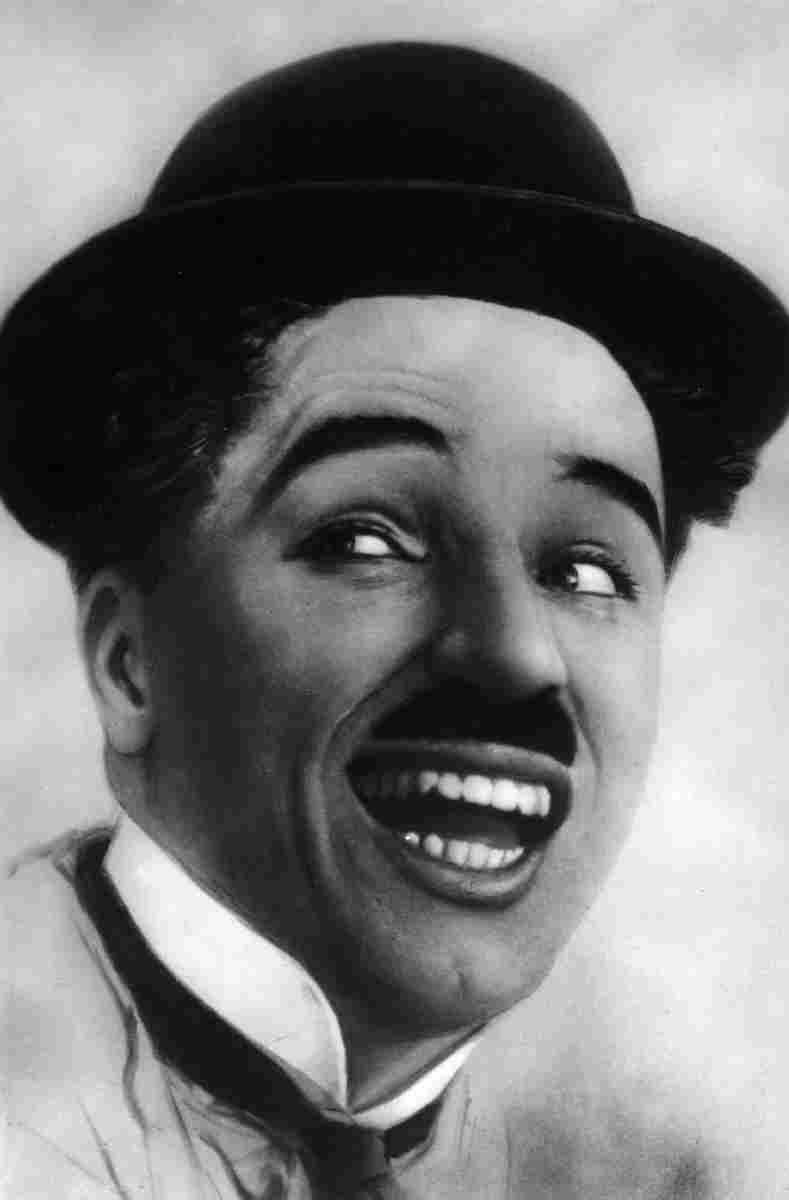 Chaplin Charlie z6 film star poster A4 Photo Print