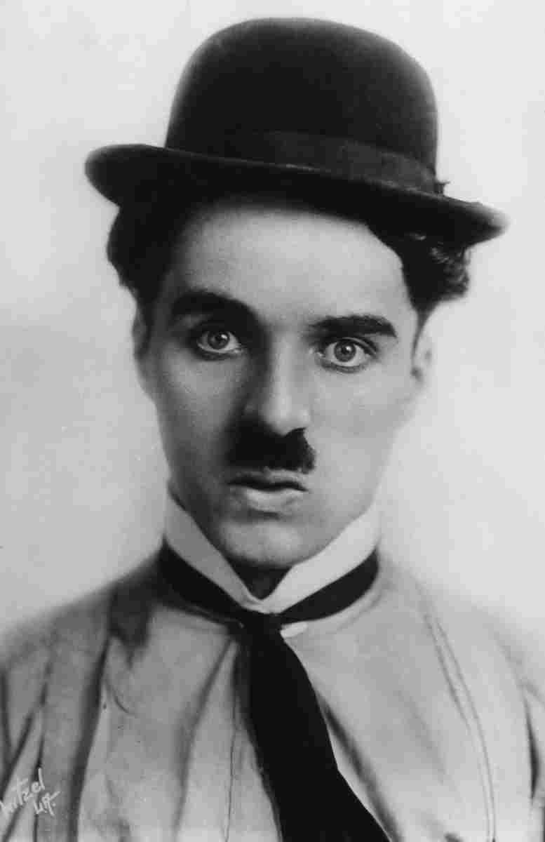 Chaplin Charlie z7 film star poster A4 Photo Print