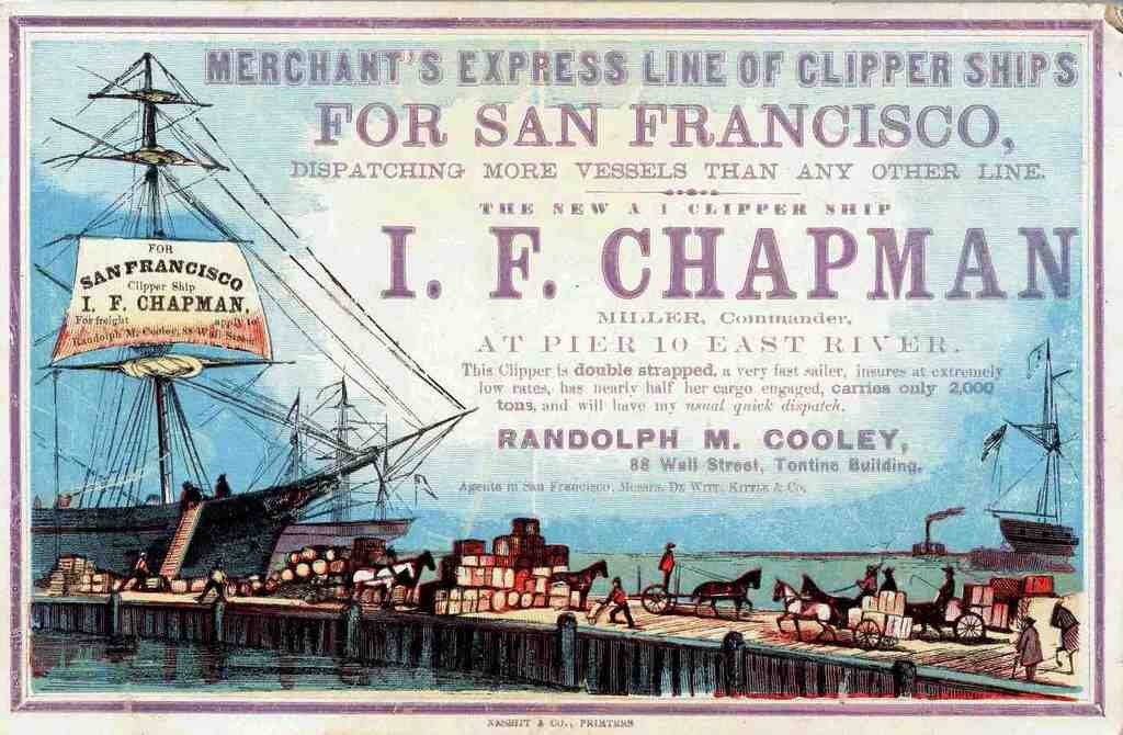 Chapman Clipper Advert Vintage A4 Photo Print