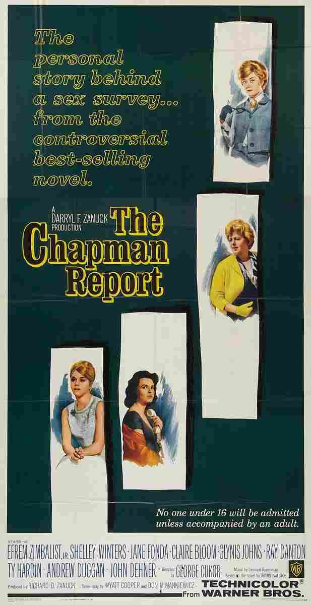 Chapman Report The 03  film star poster A4 Photo Print