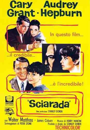  Charade 07 film star poster A4 Photo Print
