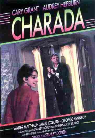 Charade 1963 06  film star poster A4 Photo Print