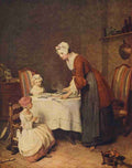 Chardin Jean Baptiste 1934 Le Benedicte A4 Photo Print