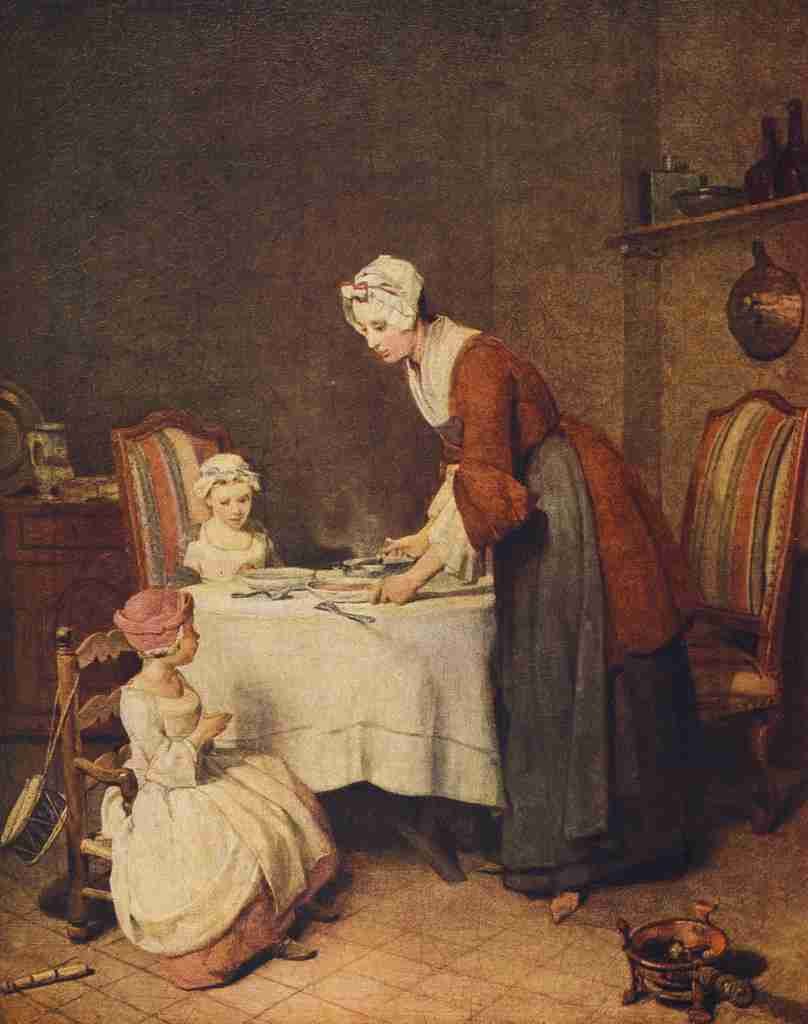 Chardin Jean Baptiste 1934 Le Benedicte A4 Photo Print