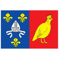 Charentemaritime Dep Flag N2920 A4 Photo Print