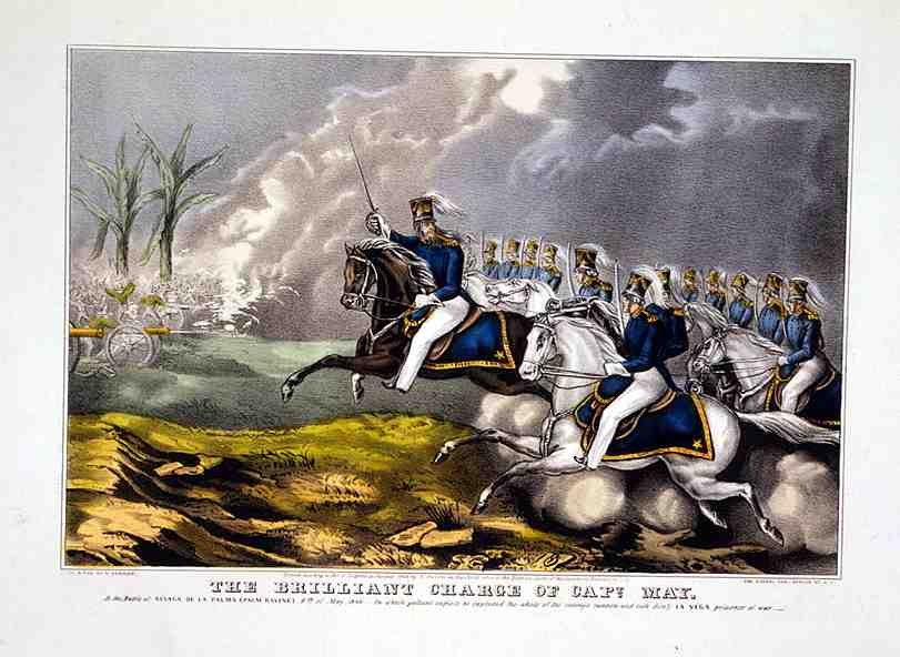 Chargeof Capt May Vintage A4 Photo Print