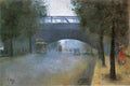 Charing Cross London Lesser Ury Impressionism European A4 Photo Print