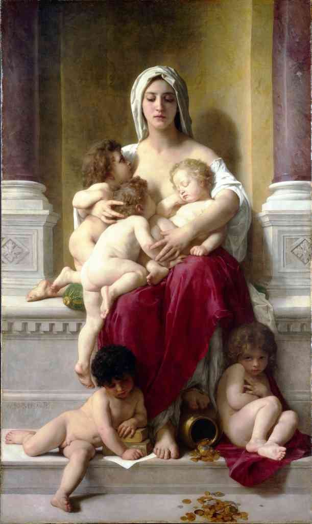 Charity Bouguereau A4 Photo Print
