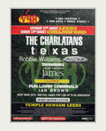Charlatans Texas Stereophonics Vintage Retro Advert Poster A4 Photo Print