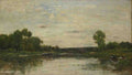 Charles Francois Daubigny View on the Oise A4 Photo Print