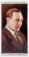 Charles Ray Cigarette Card 1 film star poster A4 Photo Print