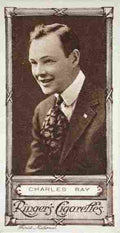 Charles Ray Cigarette Card 2 film star poster A4 Photo Print