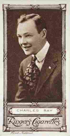 Charles Ray Cigarette Card 2 film star poster A4 Photo Print