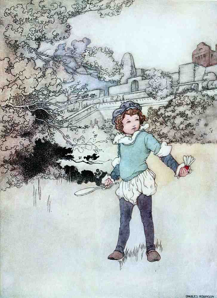 Charles Robinson 1007 Vintage Illustration A4 Photo Print