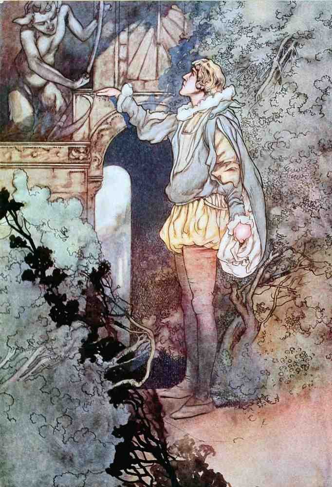 Charles Robinson 1010 Vintage Illustration A4 Photo Print