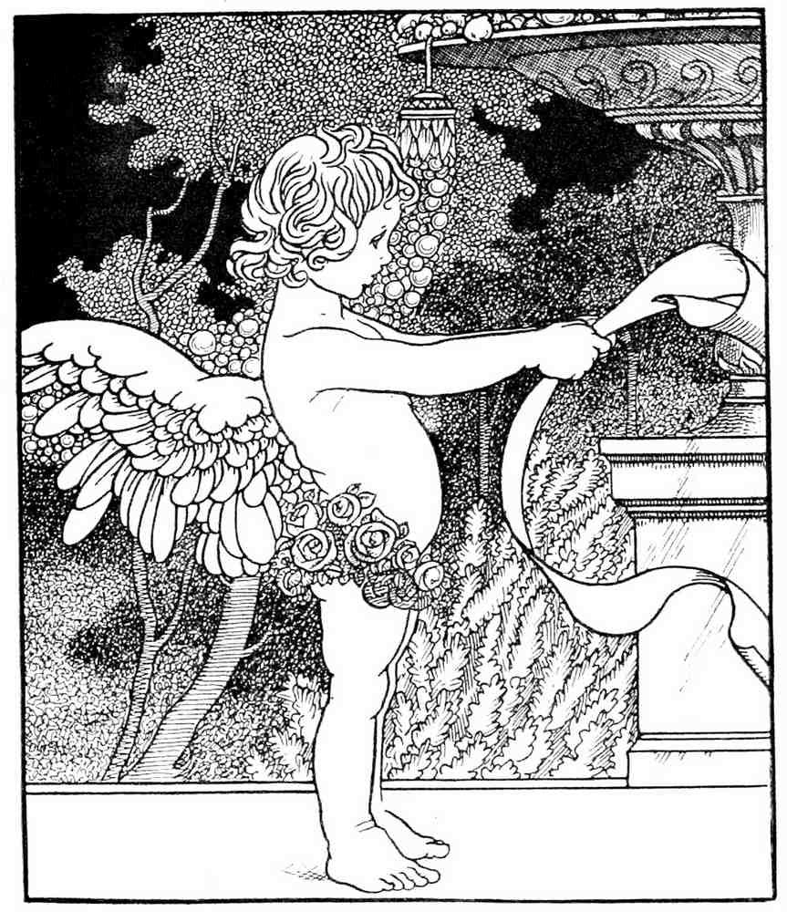 Charles Robinson 1018 Vintage Illustration A4 Photo Print