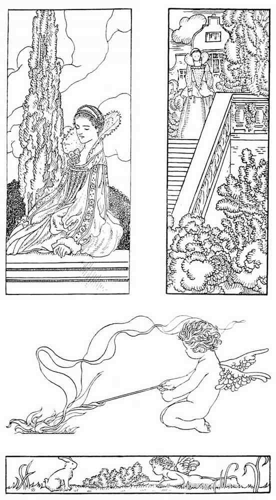 Charles Robinson 1020 Vintage Illustration A4 Photo Print