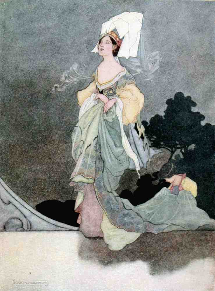 Charles Robinson 1024 Vintage Illustration A4 Photo Print