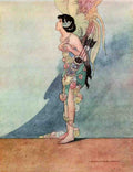 Charles Robinson 1027 Vintage Illustration A4 Photo Print
