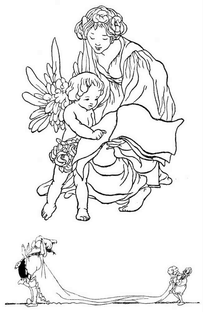 Charles Robinson 1037 Vintage Illustration A4 Photo Print