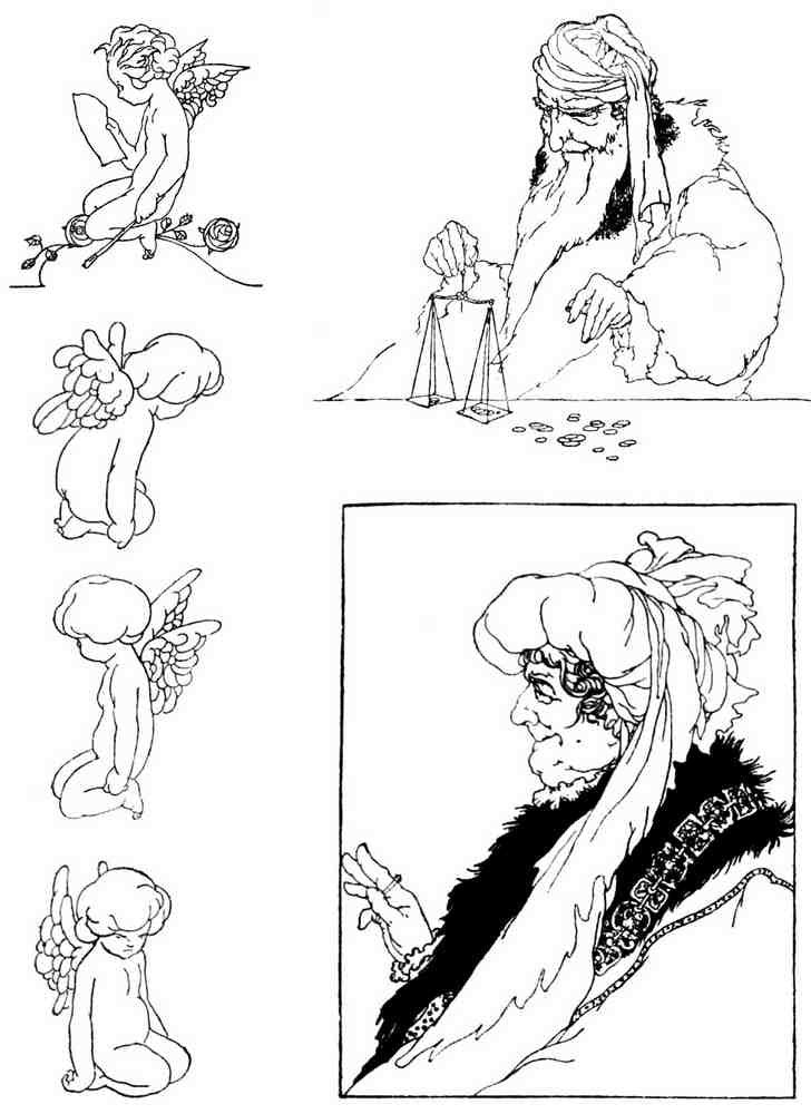 Charles Robinson 1038 Vintage Illustration A4 Photo Print