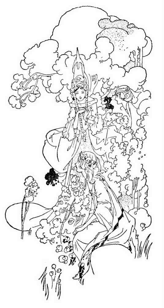 Charles Robinson 1045 Vintage Illustration A4 Photo Print