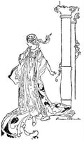 Charles Robinson 1047 Vintage Illustration A4 Photo Print