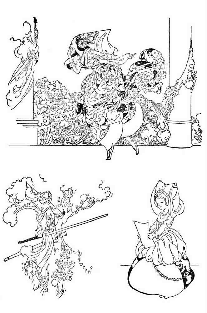 Charles Robinson 1054 Vintage Illustration A4 Photo Print