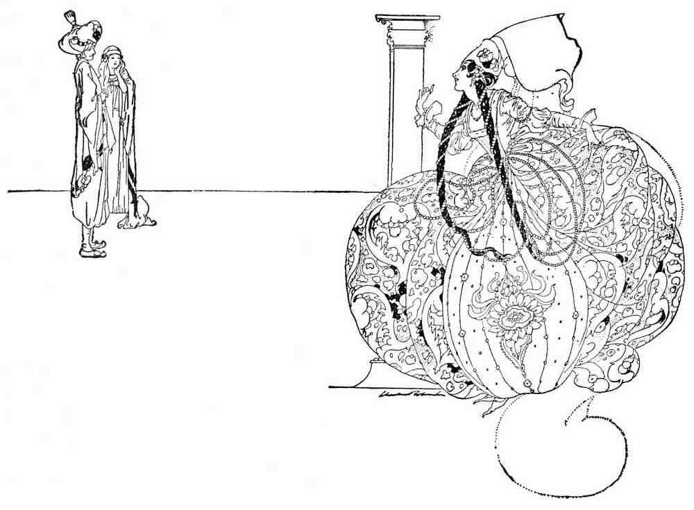 Charles Robinson 1065 Vintage Illustration A4 Photo Print