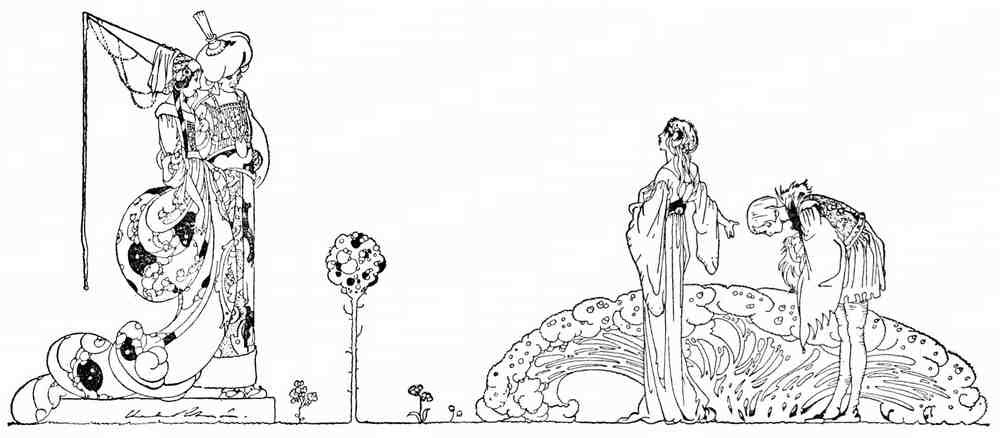 Charles Robinson 1068 Vintage Illustration A4 Photo Print