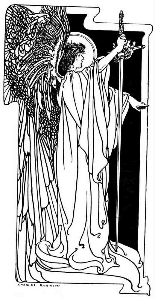 Charles Robinson 1077 Vintage Illustration A4 Photo Print