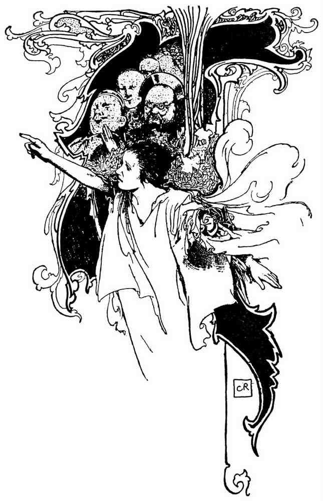 Charles Robinson 1080 Vintage Illustration A4 Photo Print
