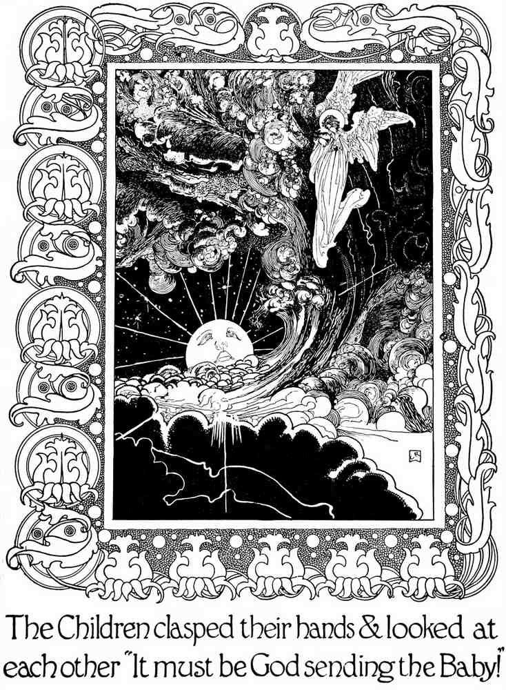 Charles Robinson 1082 Vintage Illustration A4 Photo Print