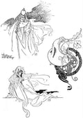 Charles Robinson 1087 Vintage Illustration A4 Photo Print