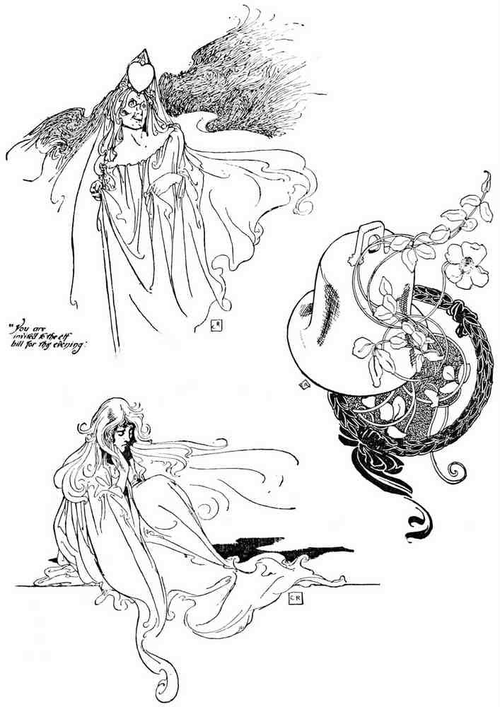 Charles Robinson 1087 Vintage Illustration A4 Photo Print