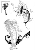 Charles Robinson 1088 Vintage Illustration A4 Photo Print