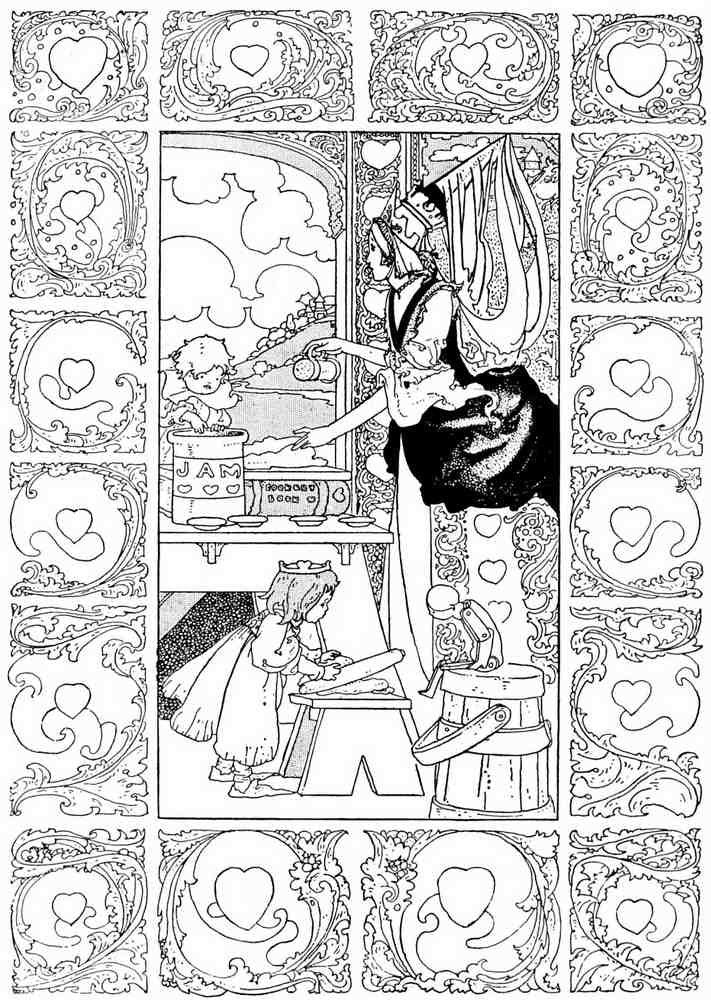 Charles Robinson 1099 Vintage Illustration A4 Photo Print