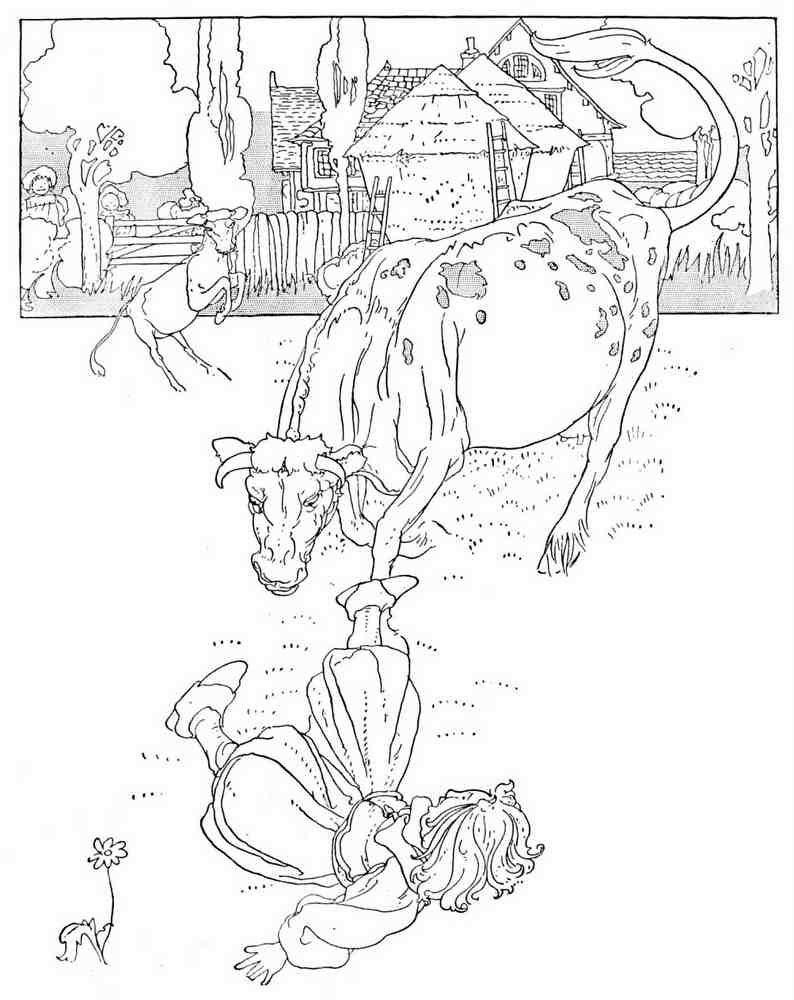 Charles Robinson 1104 Vintage Illustration A4 Photo Print