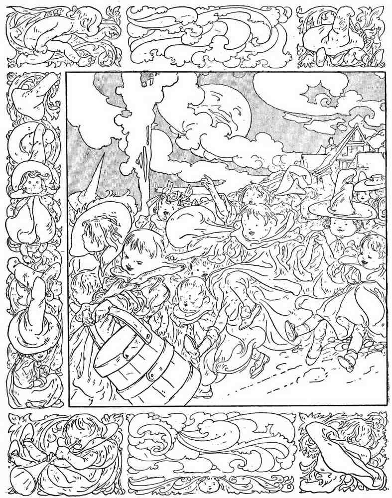 Charles Robinson 1125 Vintage Illustration A4 Photo Print