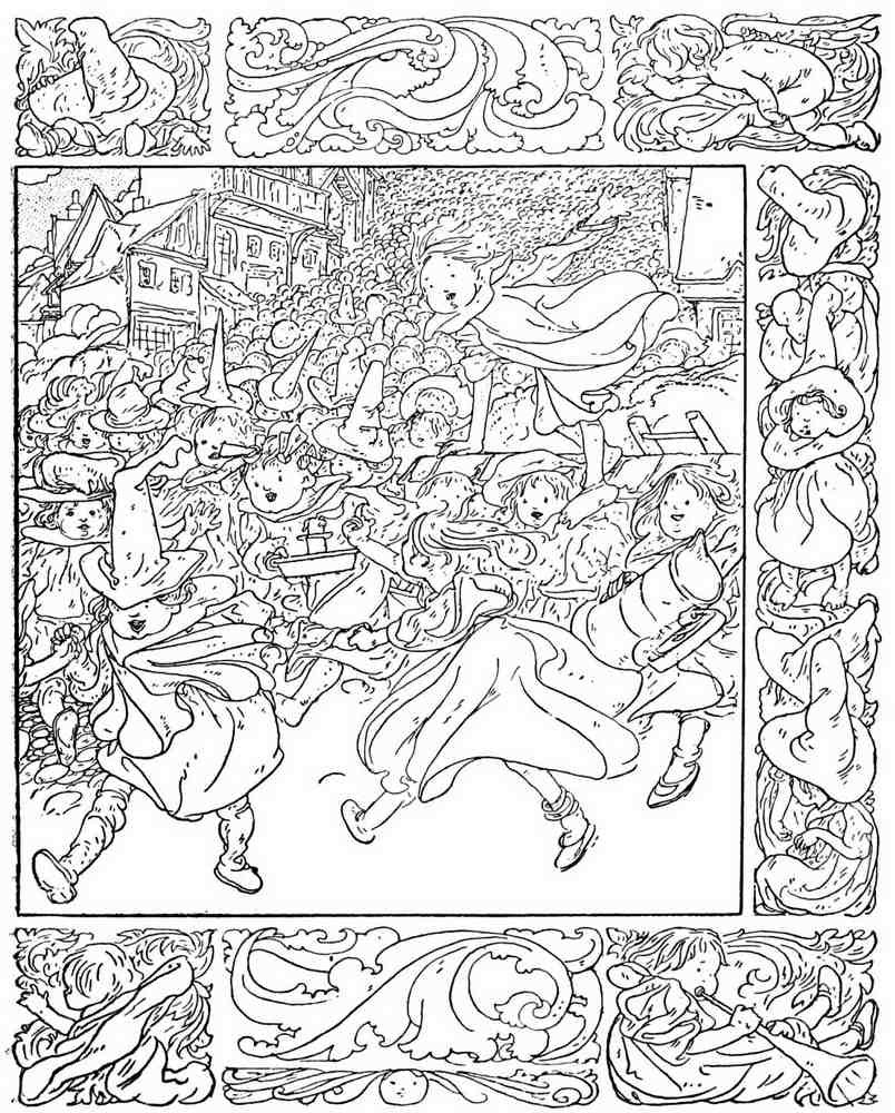 Charles Robinson 1126 Vintage Illustration A4 Photo Print