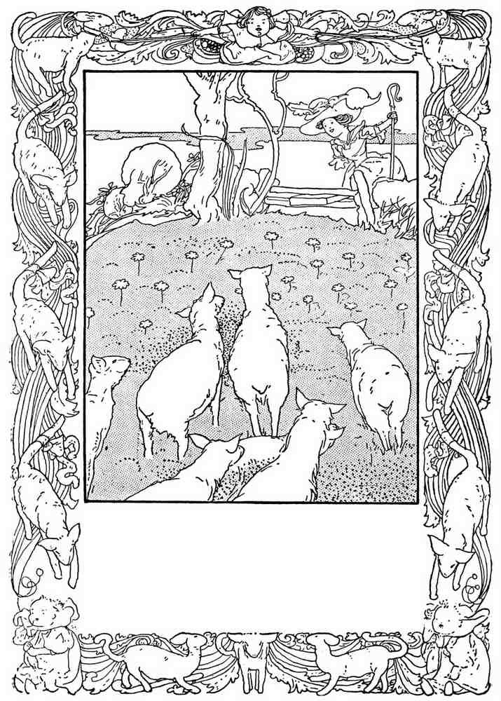 Charles Robinson 1132 Vintage Illustration A4 Photo Print