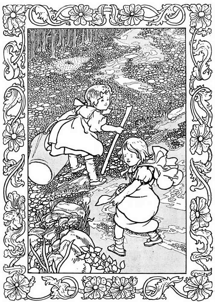 Charles Robinson 1135 Vintage Illustration A4 Photo Print