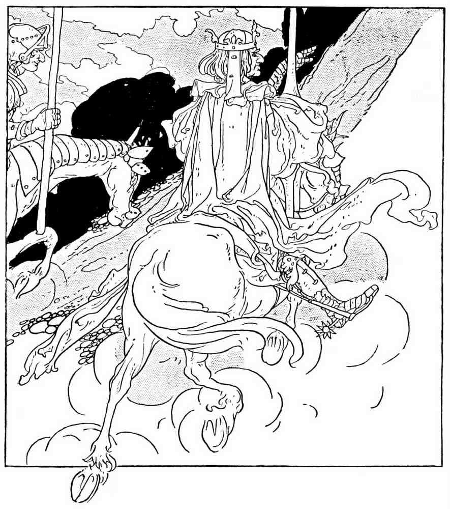 Charles Robinson 1141 Vintage Illustration A4 Photo Print