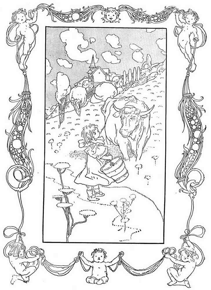 Charles Robinson 1144 Vintage Illustration A4 Photo Print