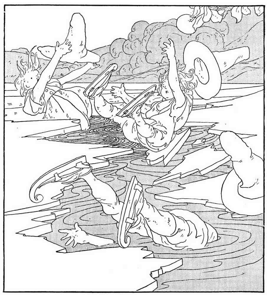 Charles Robinson 1146 Vintage Illustration A4 Photo Print