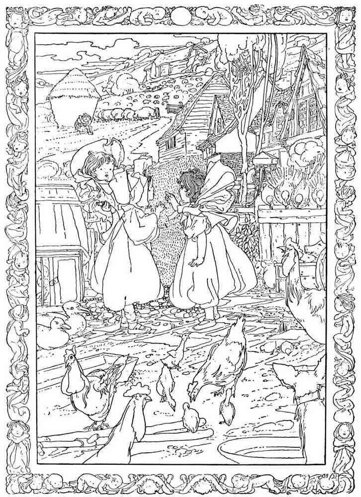 Charles Robinson 1148 Vintage Illustration A4 Photo Print