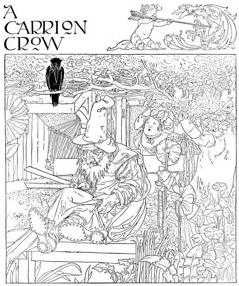 Charles Robinson 1151 Vintage Illustration A4 Photo Print