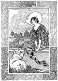 Charles Robinson 1155 Vintage Illustration A4 Photo Print