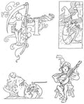 Charles Robinson 1171 Vintage Illustration A4 Photo Print